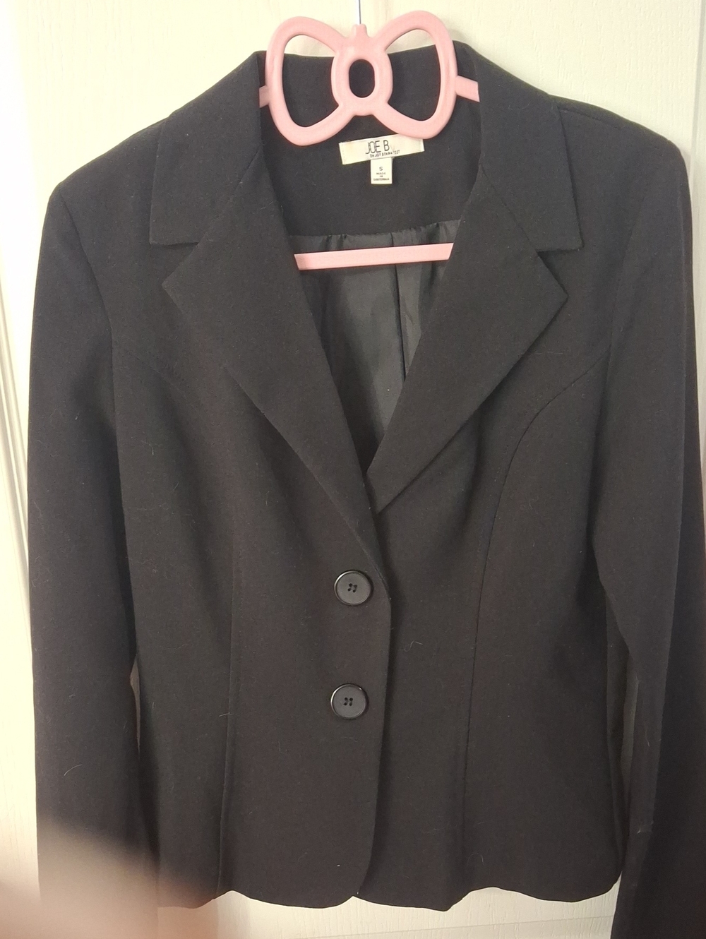 Joe B by Joe Benbasset Black Tailored Blazer  Like New  Size S